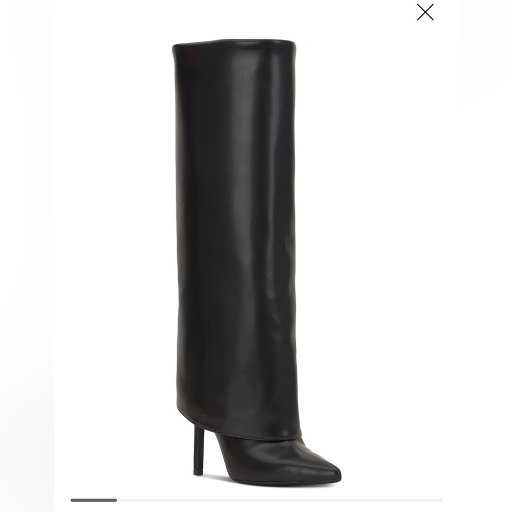 I.N.C. Skylar Fold Over Cuffed Knee High Boots